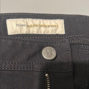 Pilcro and the Letterpress. Stretchy black jeans.Denim skinny legs